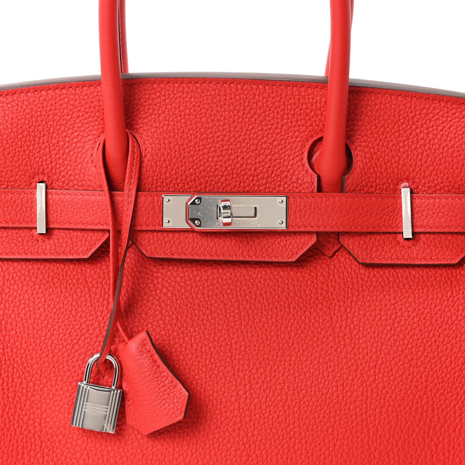 Hermes Togo Birkin 30 Rouge Radieux 8 of 10