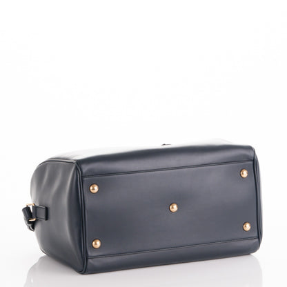 Saint Laurent Calfskin Classic Duffle 6 Marine 5 of 8