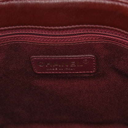 Chanel Calfskin Quilted Jumbo Soft Elegance Flap Bordeaux 8 of 12