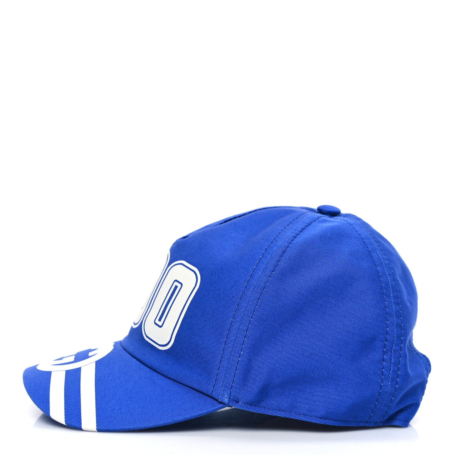 Gucci Cotton 100 Baseball Hap S Royal Blue 4 of 10