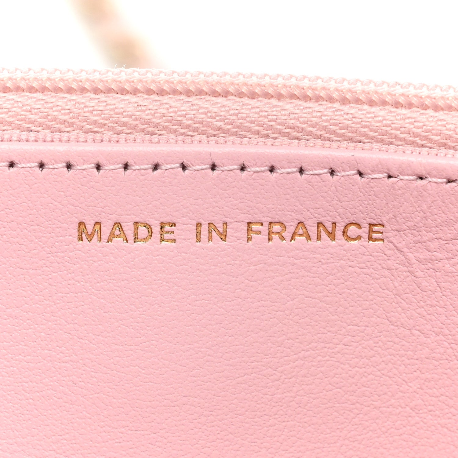 Chanel Caviar Quilted Wallet On Chain WOC Light Pink 10 of 10