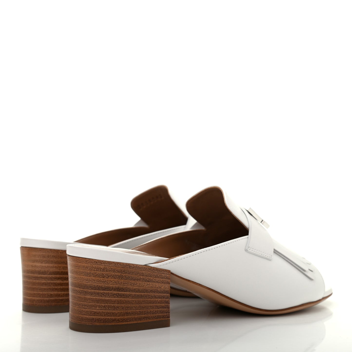Calfskin Alma Sandals 36.5 White