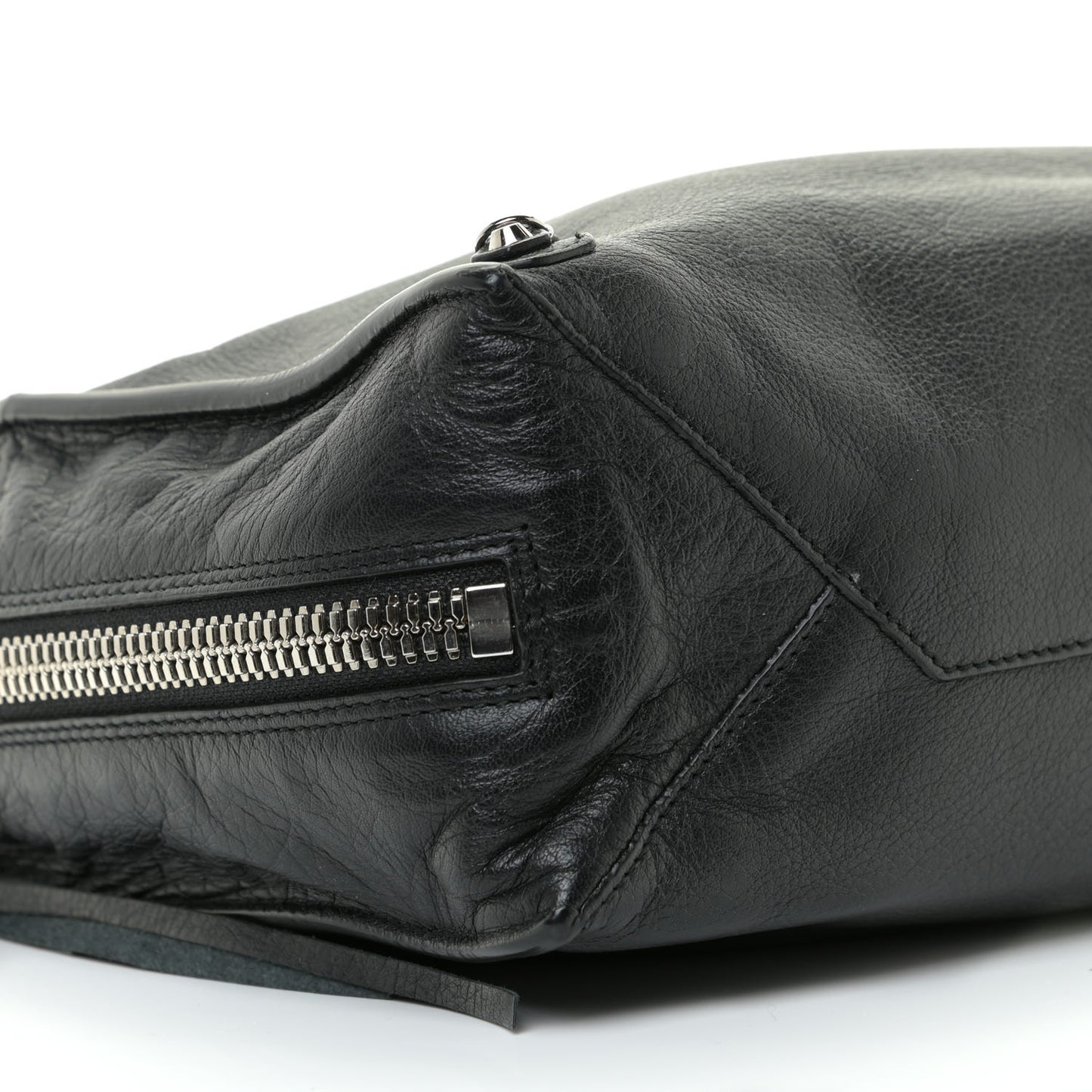 Veau Papier A6 Zip Around Tote Black