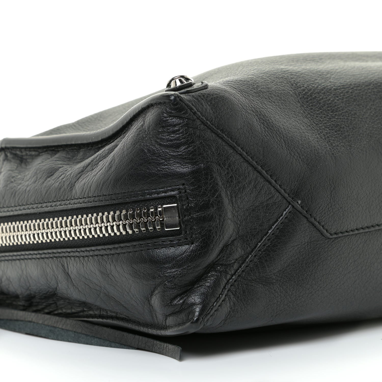 Balenciaga Veau Papier A6 Zip Around Tote Black 5 of 10