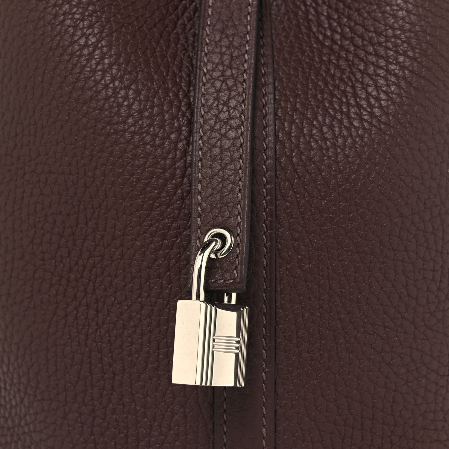 Hermes Taurillon Clemence Picotin Lock 18 PM Rouge Sellier 8 of 12