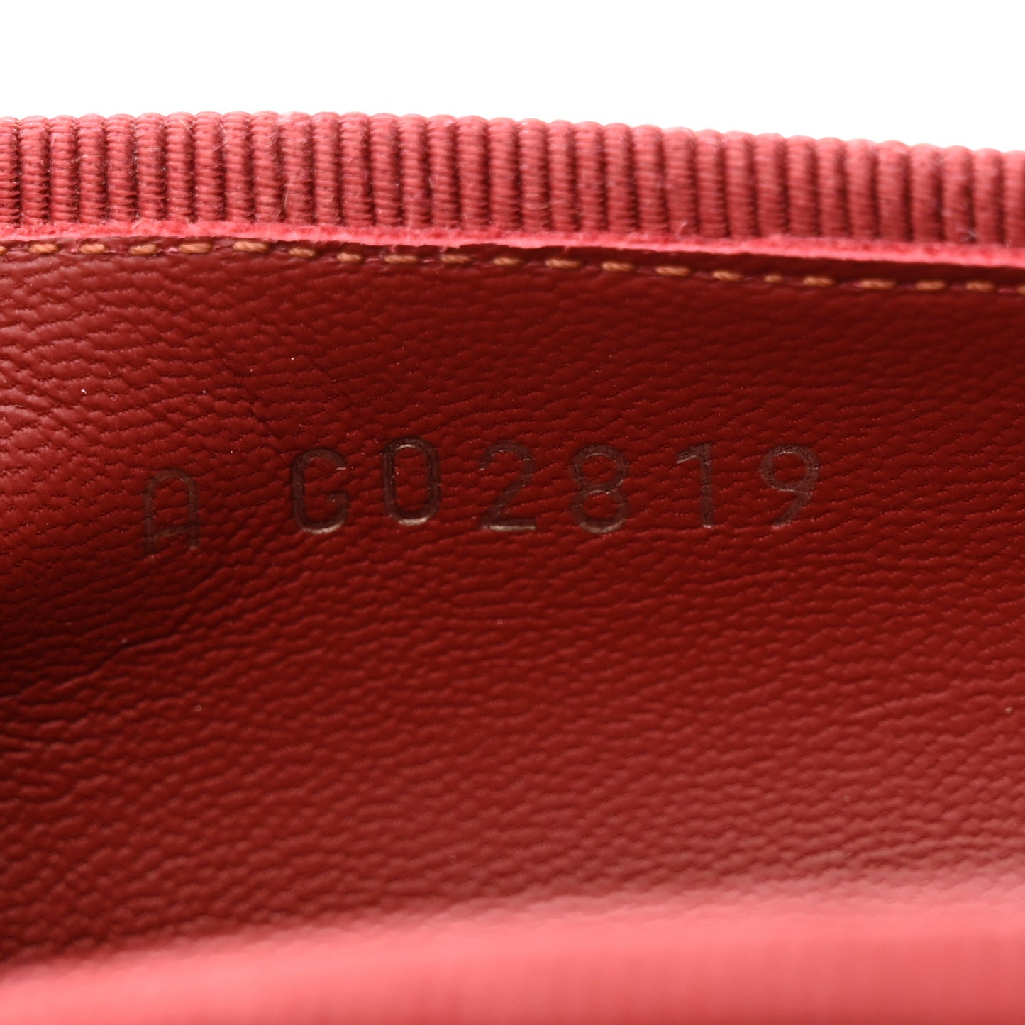 Lambskin Cap Toe Ballerina Flats 37 Red