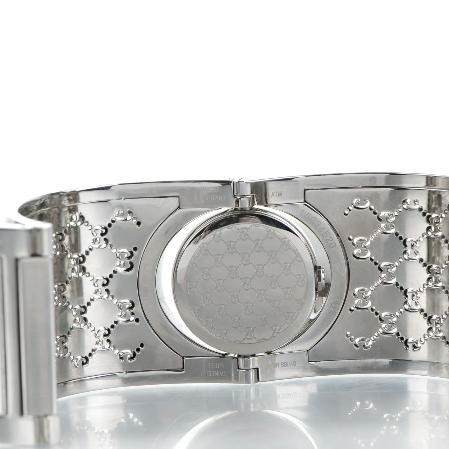 Stainless Steel Mother of Pearl 33mm Twirl Quartz Watch