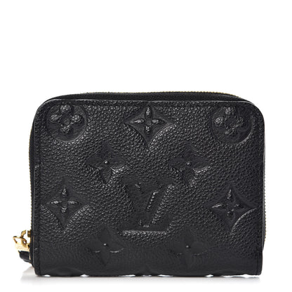 Louis Vuitton Empreinte Zippy Coin Purse Black 1 of 7