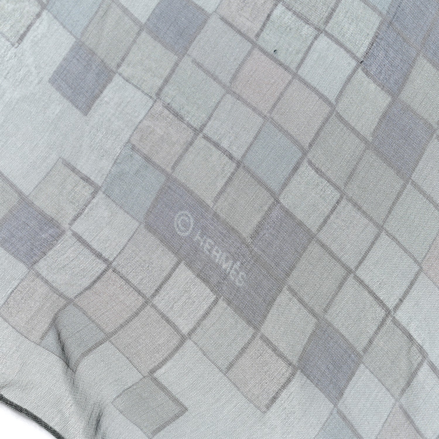 Hermes Silk Mousseline Mosaique Au 24 Shawl 140 3 of 3