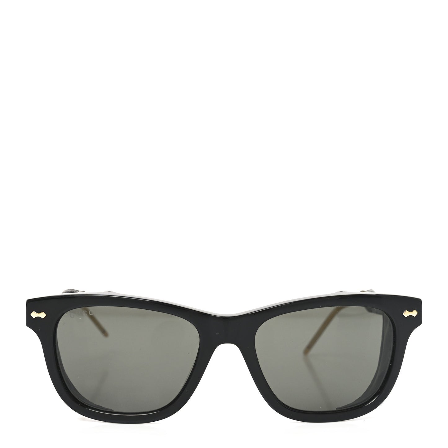 Acetate Square Frame Sunglasses GG0671S Black