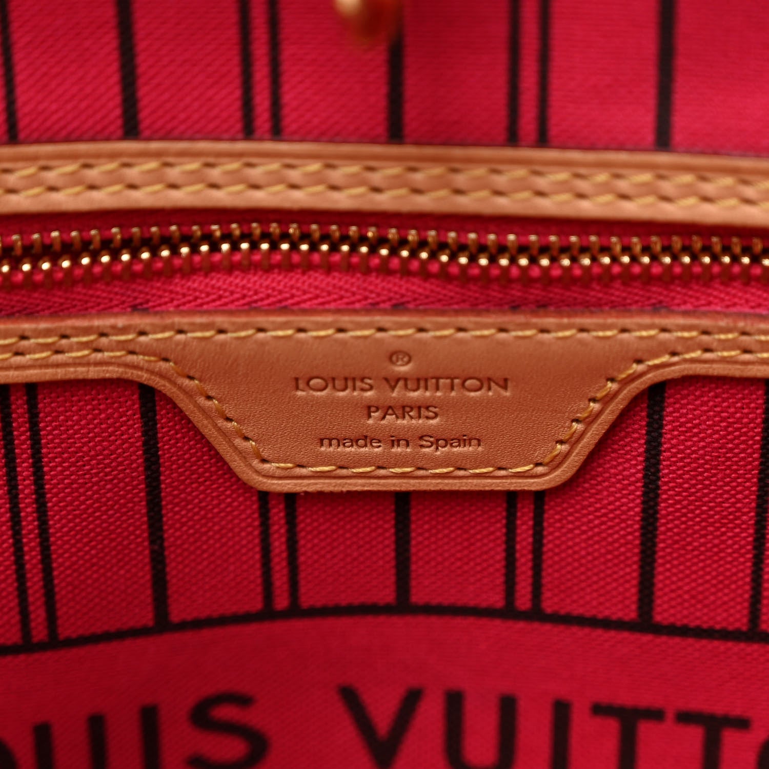 Louis Vuitton Monogram Bay Neverfull MM Rose Ballerine Poppy 7 of 11