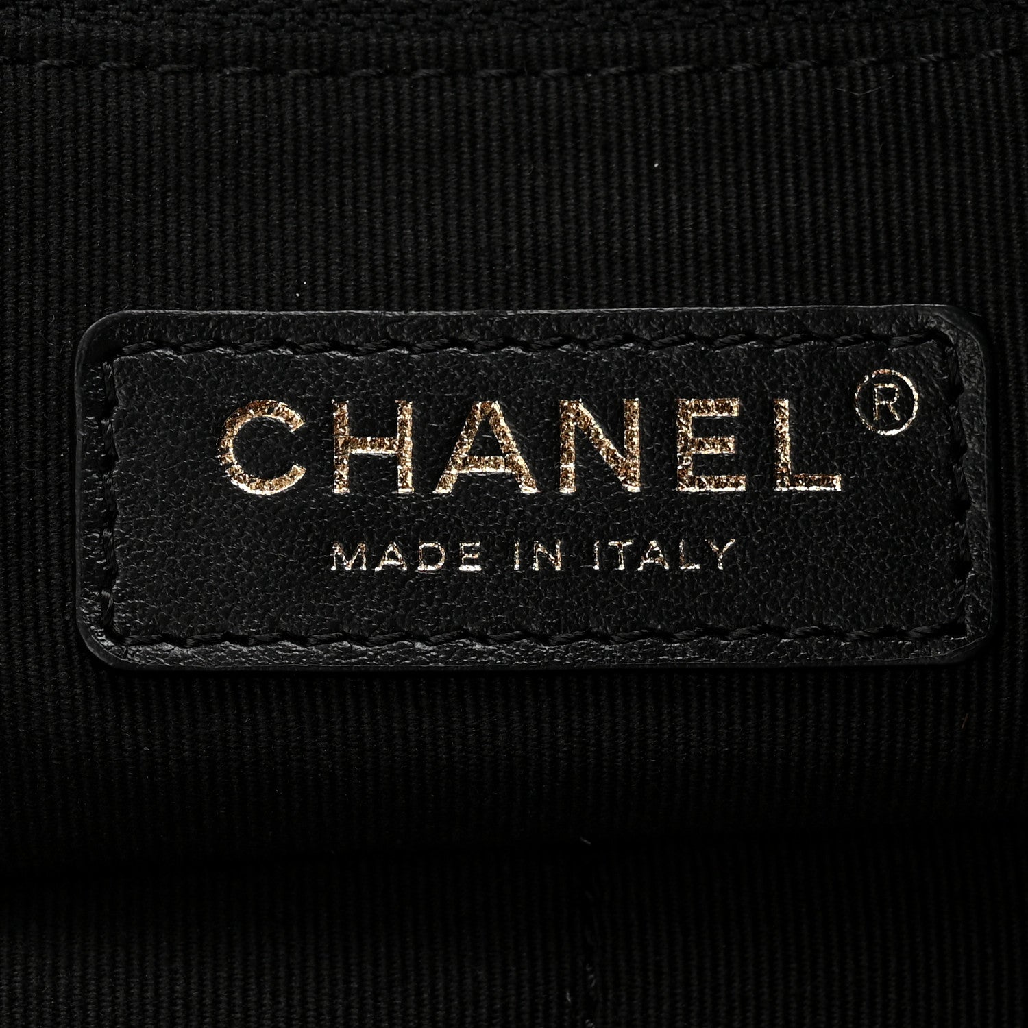 Chanel Nylon Grosgrain Quilted Lifestyle Shopping Tote Black 7 of 11
