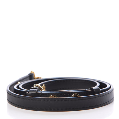 Louis Vuitton Calfskin NeoNoe Shoulder Strap Black 2 of 2