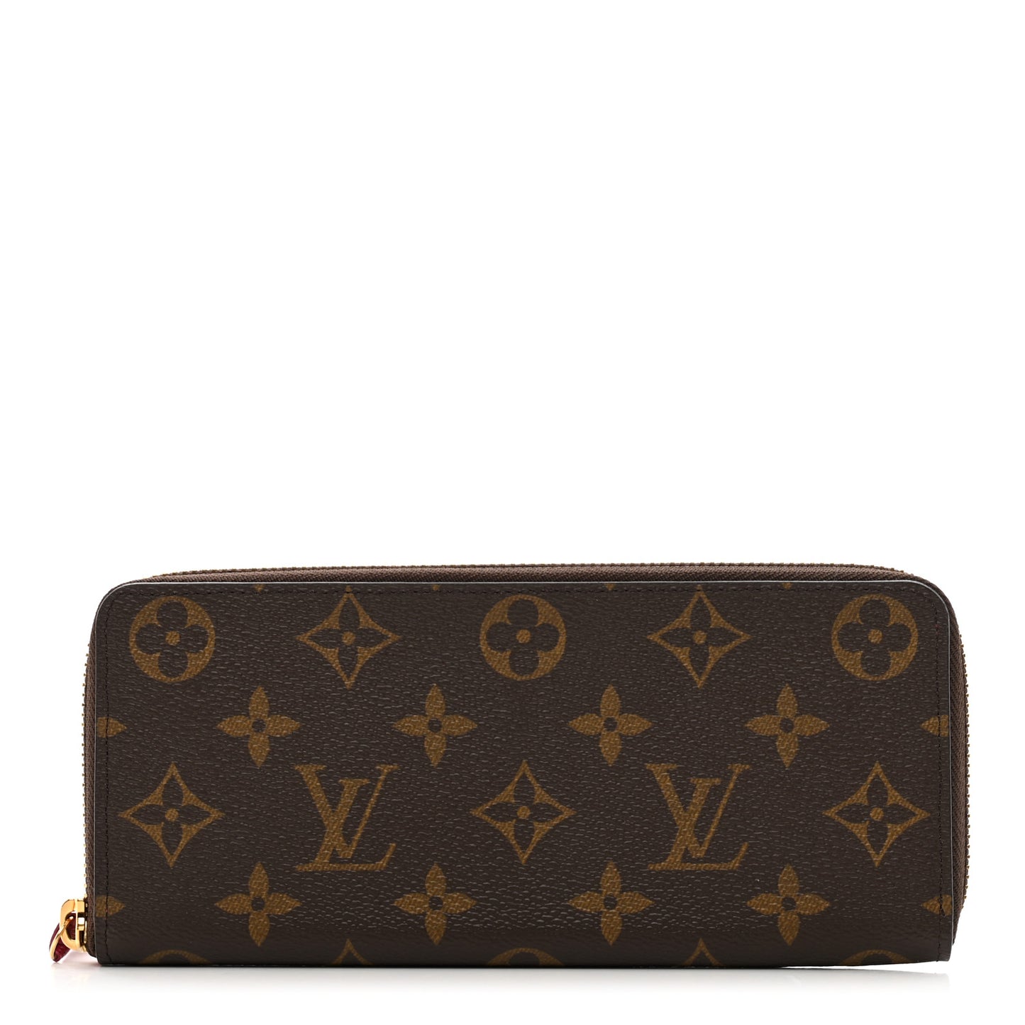 Monogram Clemence Wallet Fuchsia