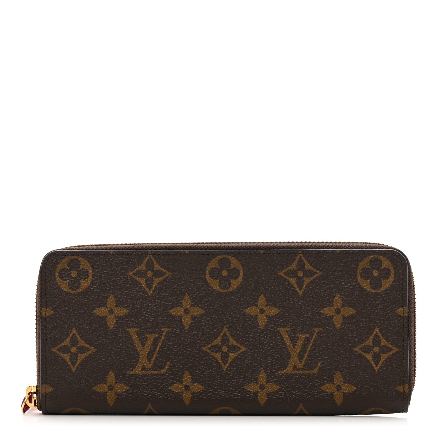 Louis Vuitton Monogram Clemence Wallet Fuchsia 1 of 7