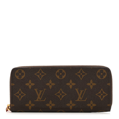 Louis Vuitton Monogram Clemence Wallet Fuchsia 1 of 7