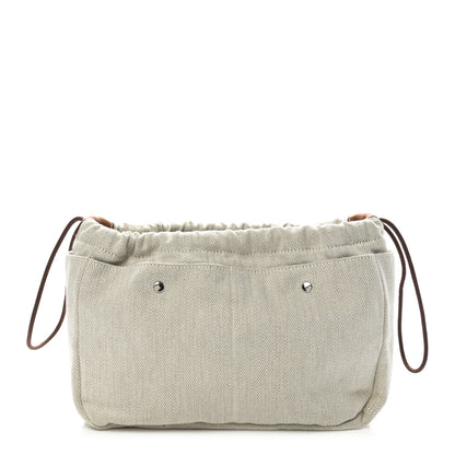 Hermes Canvas Barenia Fourbi 20 PM Pouch Naturel Fauve 1 of 9