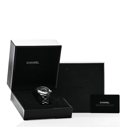 Chanel Titanium Ceramic 38mm J12 Chromatic Automatic Watch 5 of 5