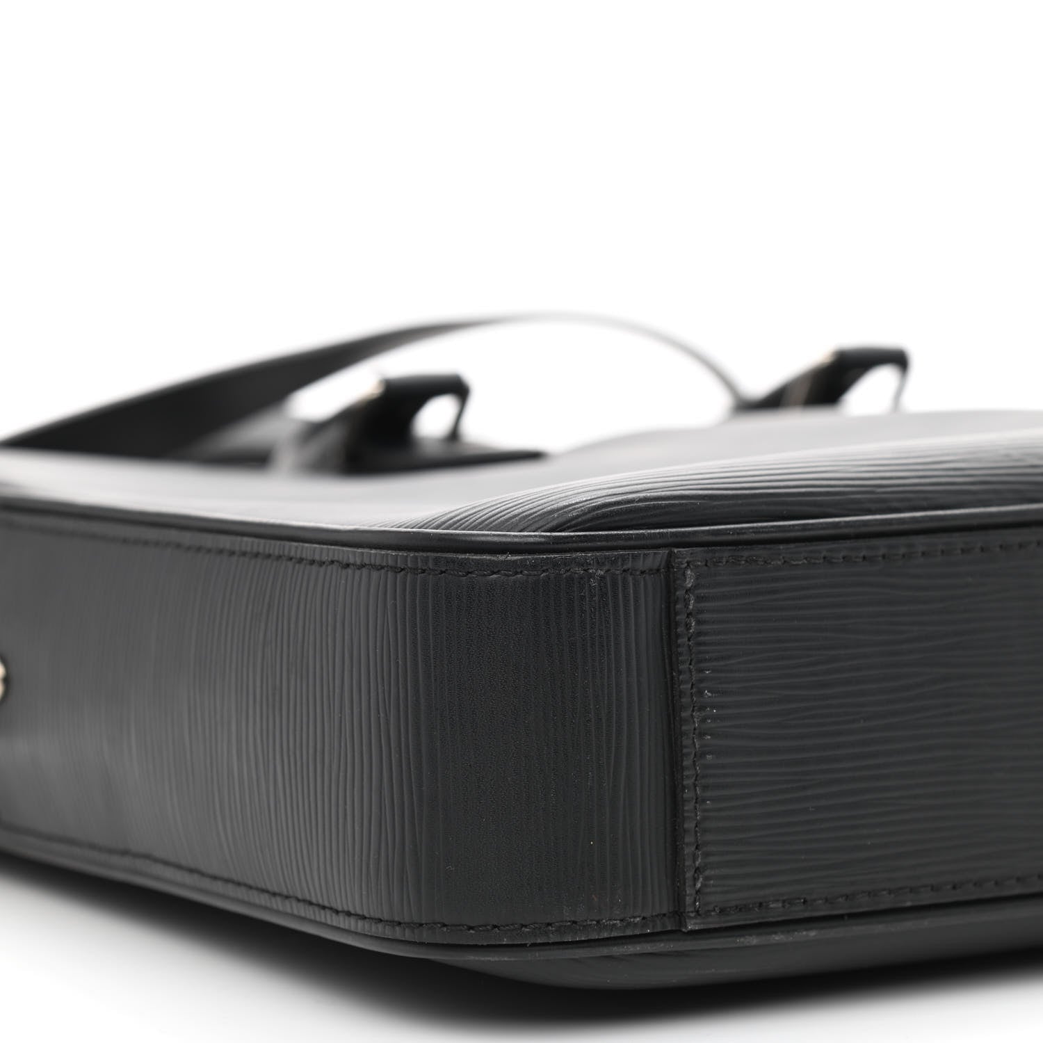 Louis Vuitton Epi Dandy MM Briefcase Black 9 of 13