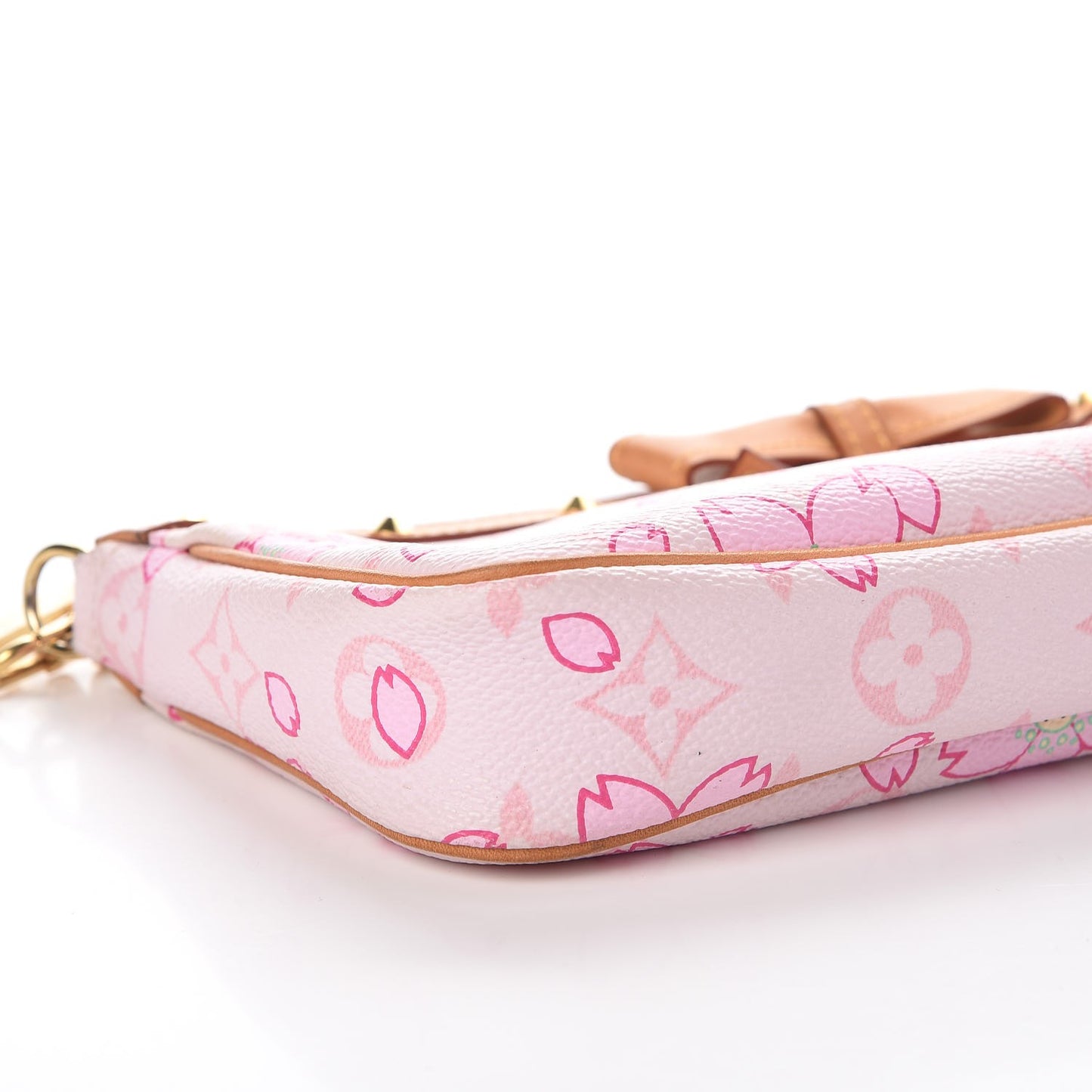 Monogram Cherry Blossom Pochette Accessories Pink