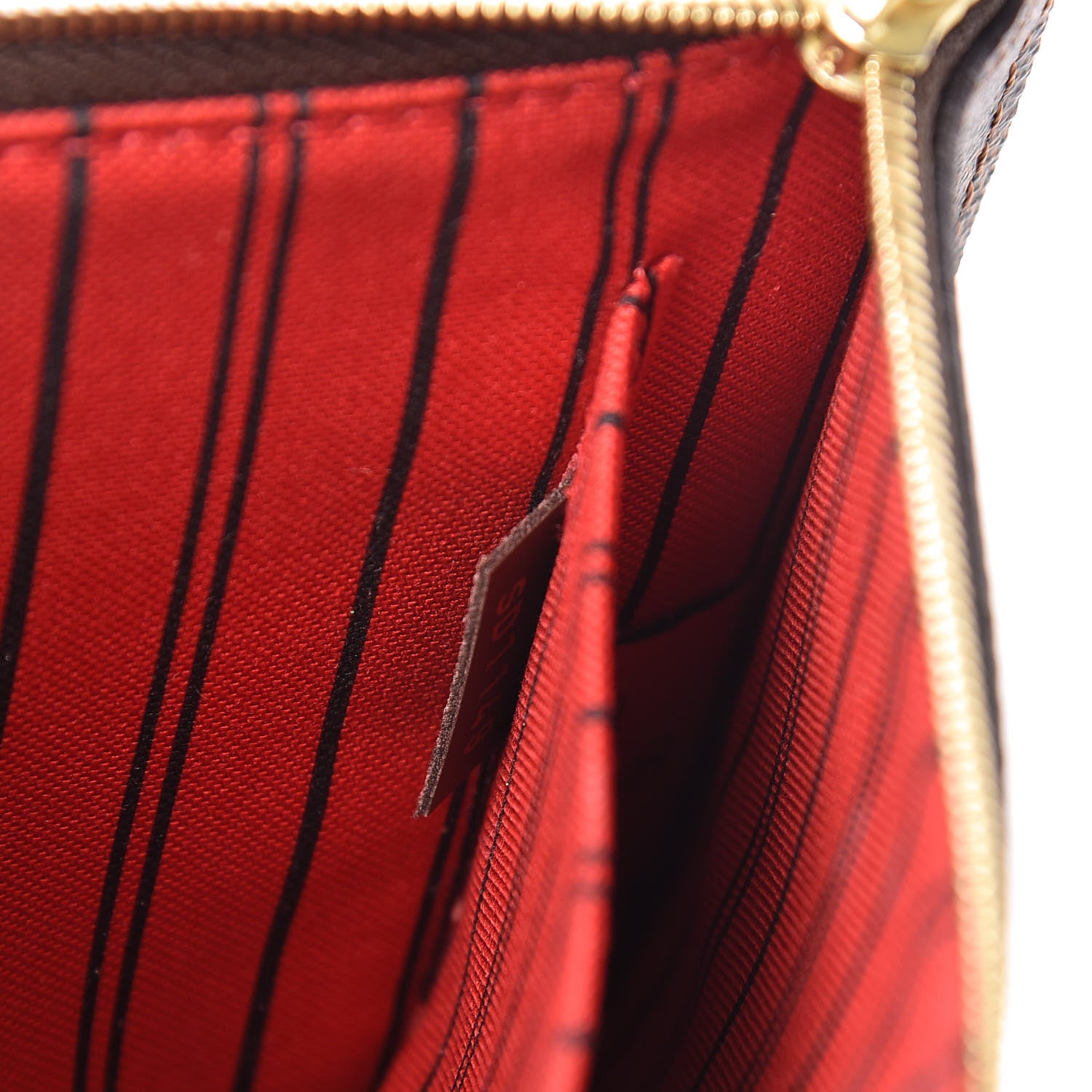 Louis Vuitton Damier Ebene Neverfull MM GM Pochette 8 of 9