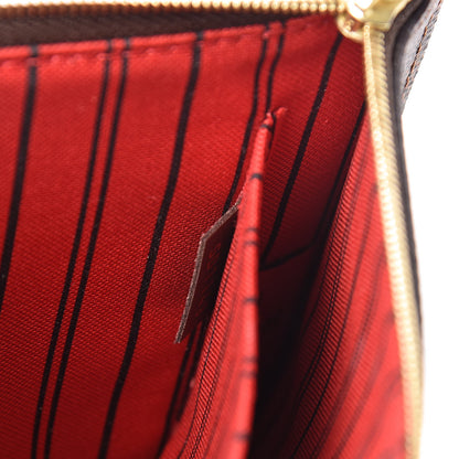 Louis Vuitton Damier Ebene Neverfull MM GM Pochette 8 of 9