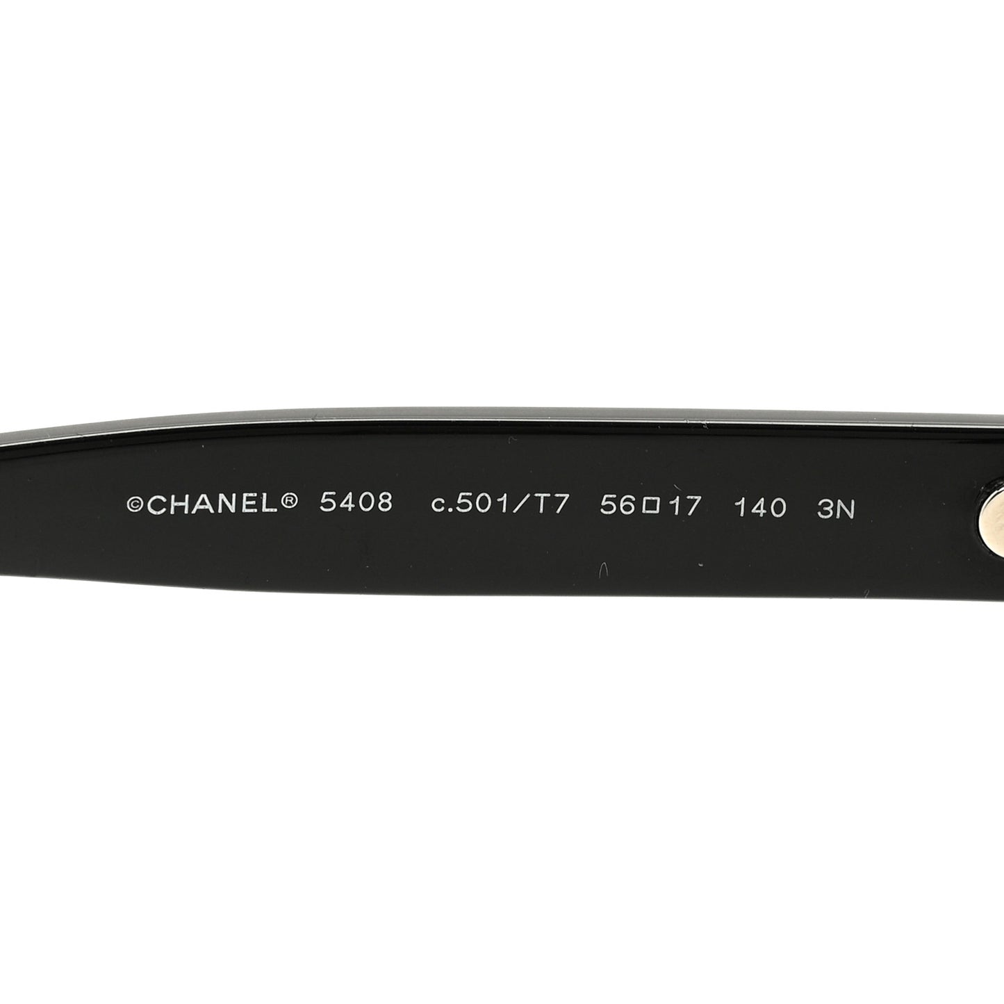 Acetate Square Sunglasses 5408 Black