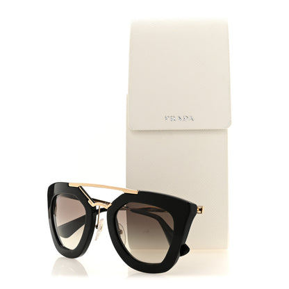 Prada Acetate Cinema Sunglasses SPR 09Q Black 8 of 8