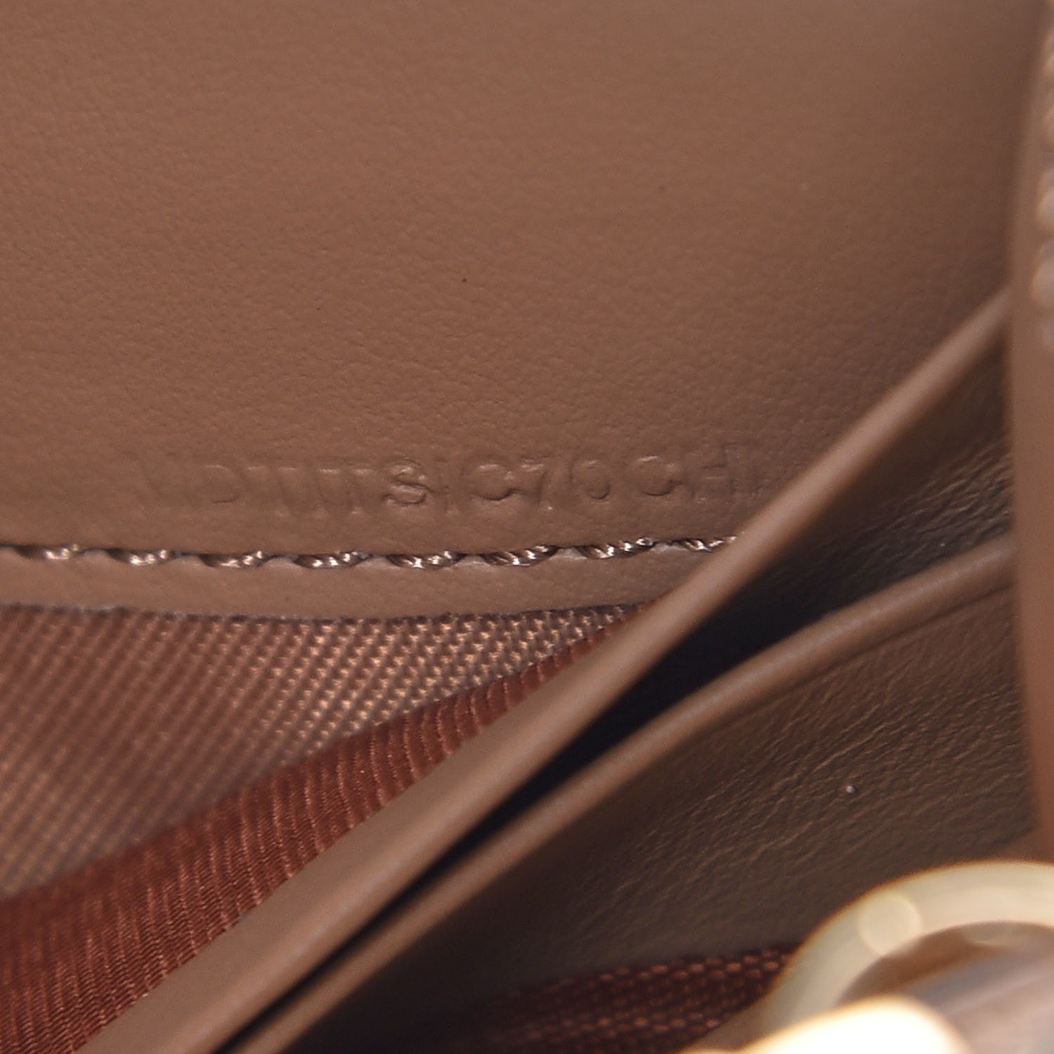 Burberry Haymarket Check Henley Wallet On Chain Mid Camel 8 of 8