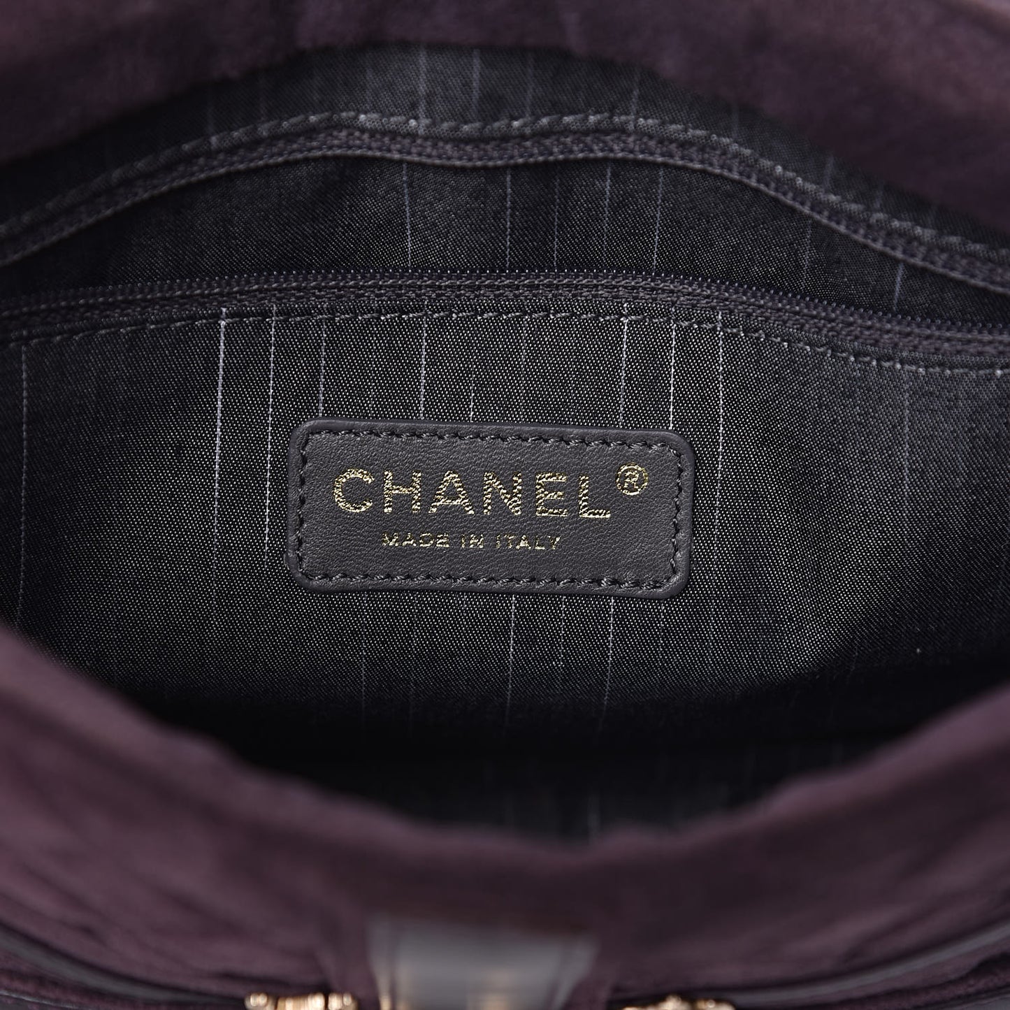 Suede Union Jack Shoulder Bag Purple