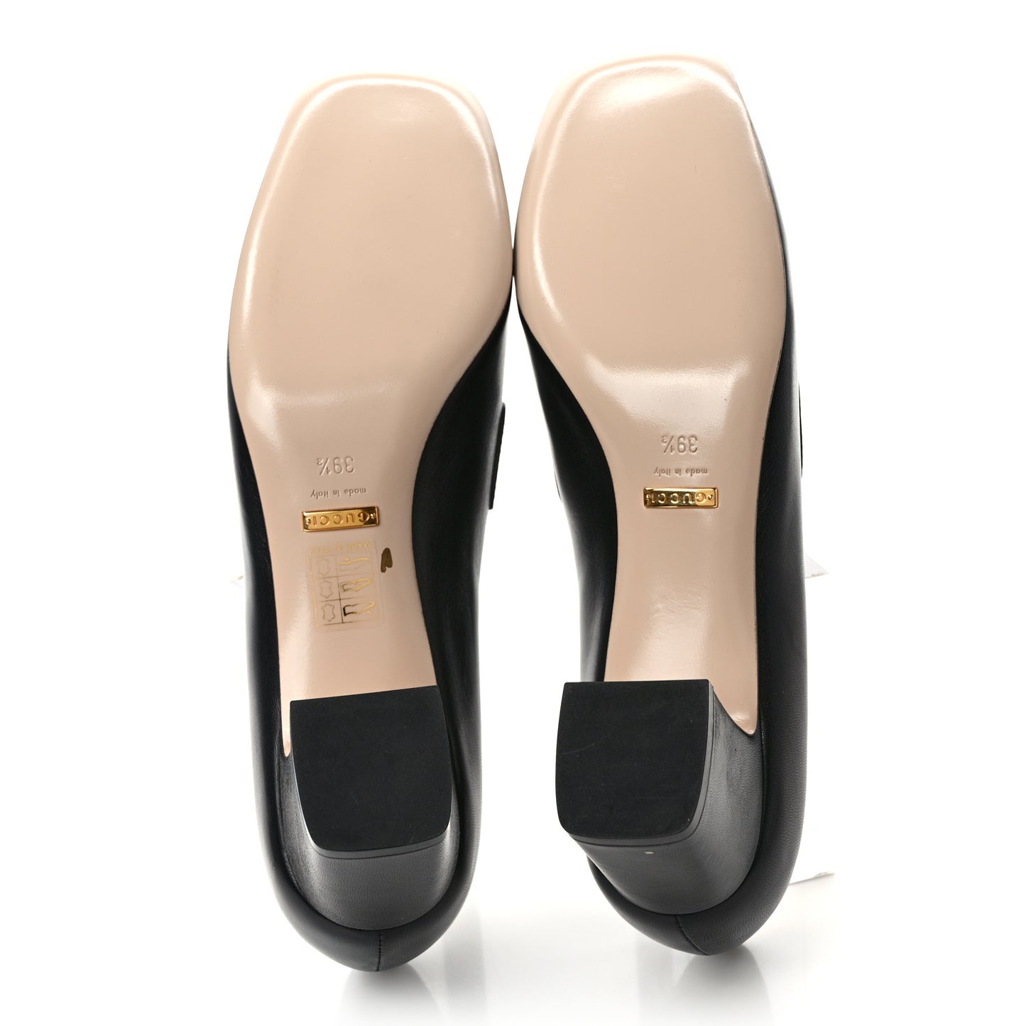 Malaga Kid Zumi Mid Heel Loafers 39.5 Black