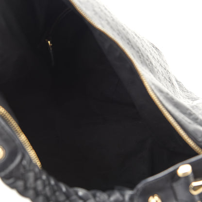 Gucci Guccissima Pelham Medium Hobo Black 5 of 11
