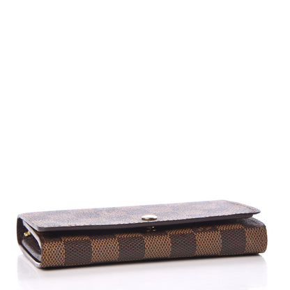 Louis Vuitton Damier Ebene Porte-Monnaie Tresor Wallet 4 of 7