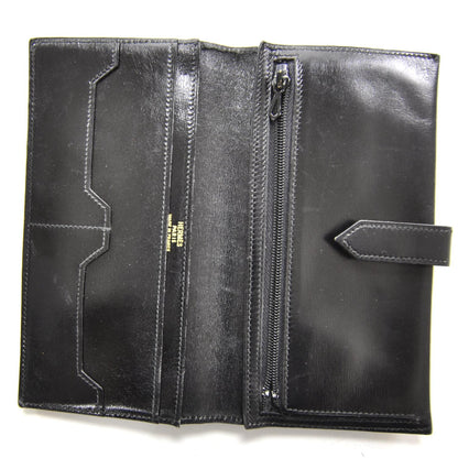 Hermes Box Calf Bearn Wallet Black 6 of 8