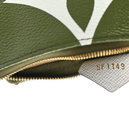 Louis Vuitton Monogram Giant Micro Pochette Accessories Kaki White 7 of 8