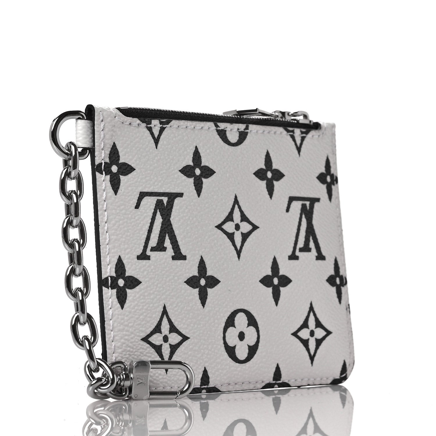 Louis Vuitton Monogram Marelle Pochette Black White 3 of 7