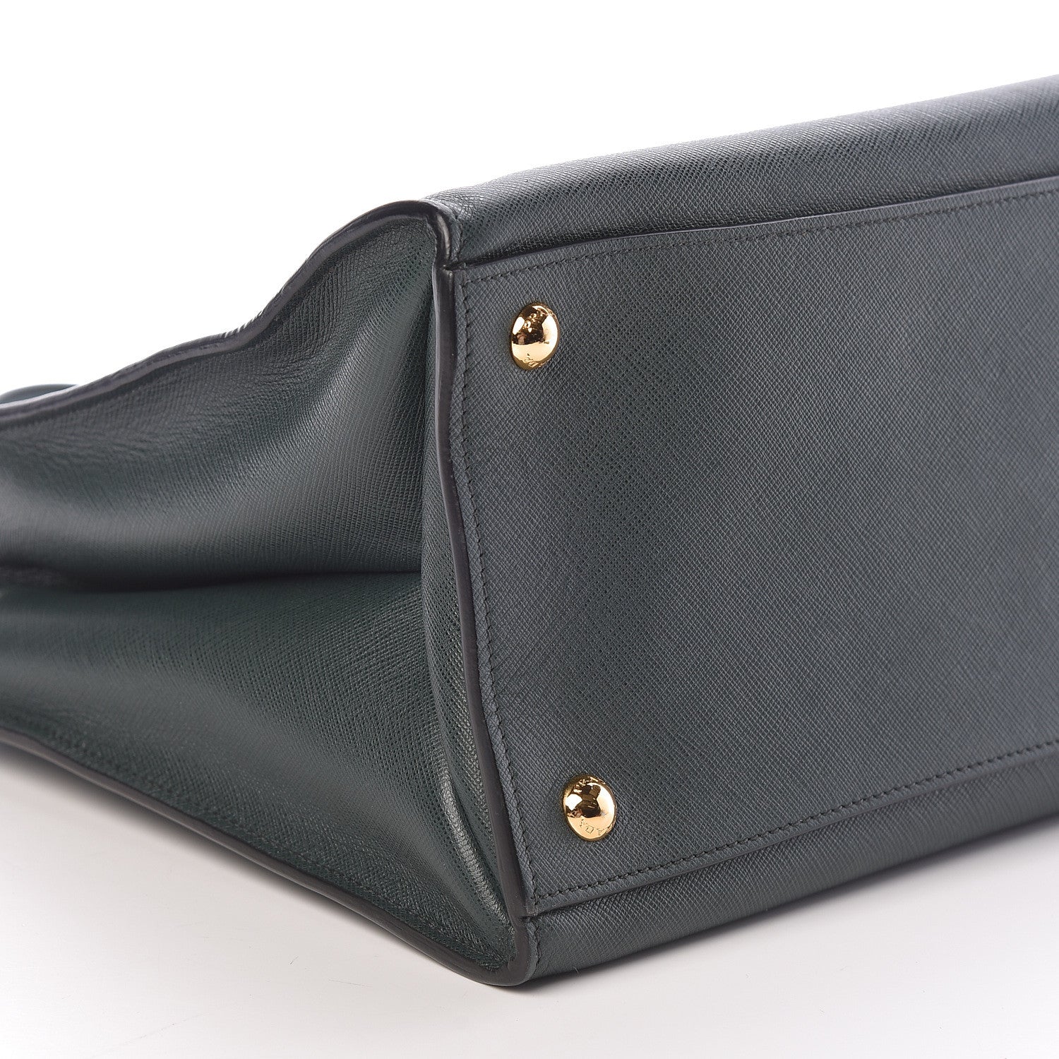 Prada Saffiano Soft Tote Smeraldo 8 of 9