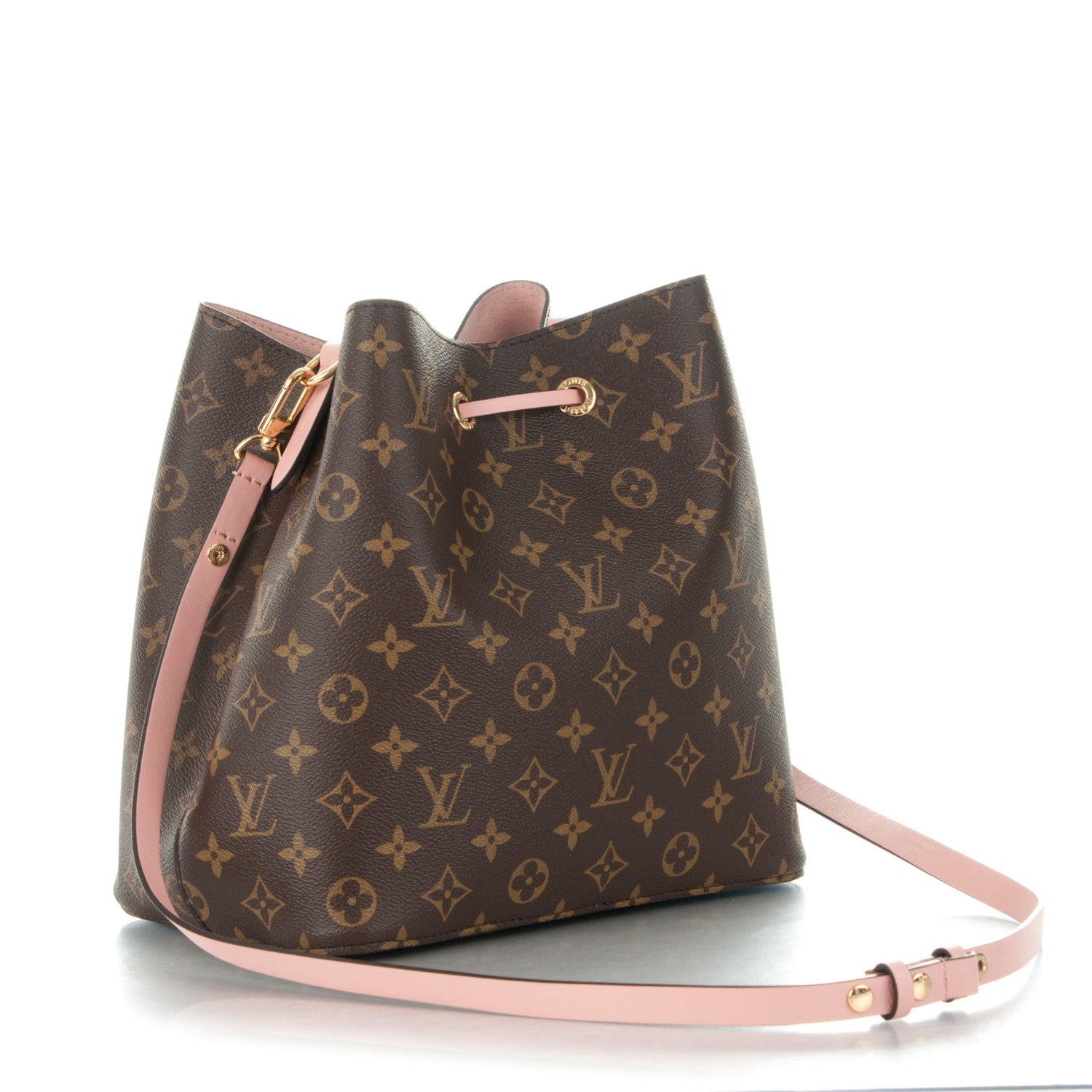 Louis Vuitton Monogram Neonoe MM Rose Poudre 3 of 7