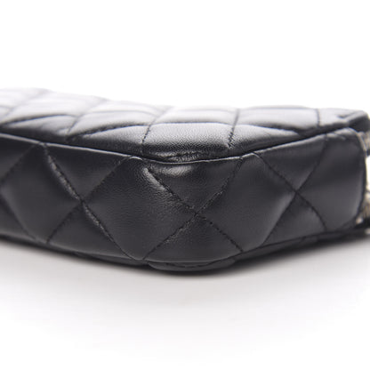 Chanel Quilted Small Clutch With Chain Black 9 of 11