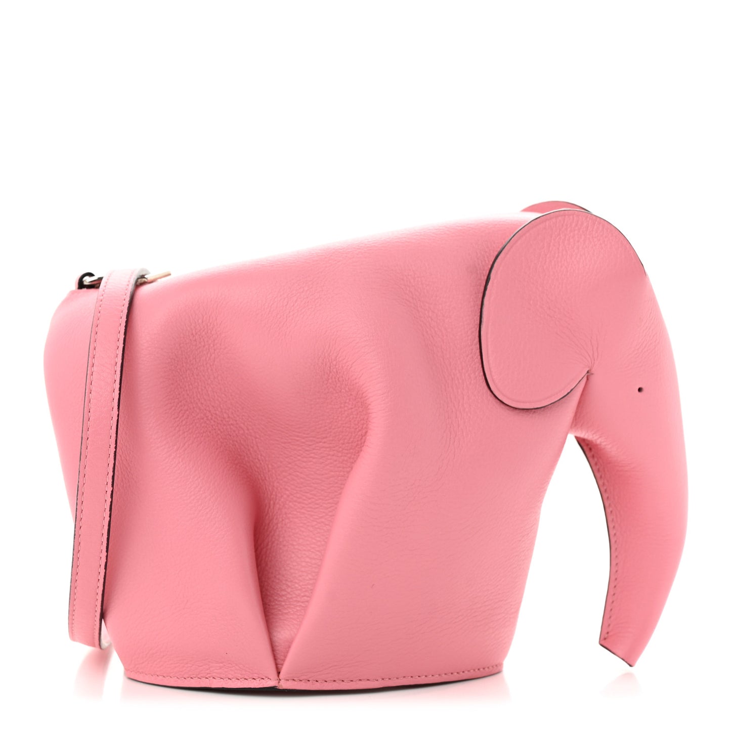 Calfskin Mini Elephant Crossbody Bag Candy