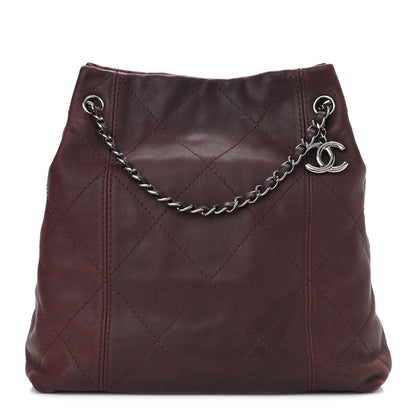 Chanel Lambskin Soft Touch Shoulder Bag Prune 1 of 13