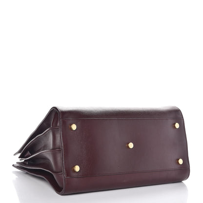 Saint Laurent Calfskin Small Sac De Jour Amarena 4 of 8