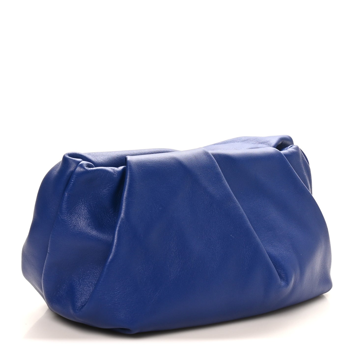 Smooth Calfskin Rose Clutch Knight