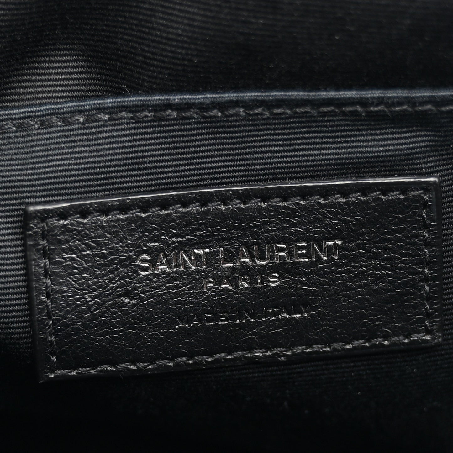 Calfskin Matelasse Monogram Lou Camera Bag Black