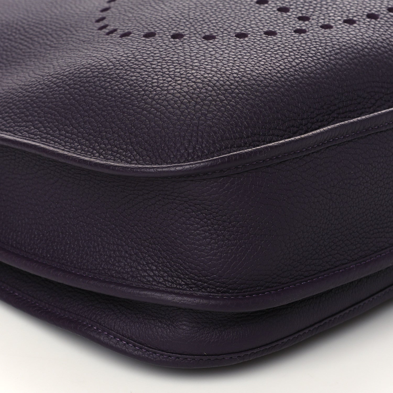 Hermes Togo Evelyne III TGM Raisin 8 of 9