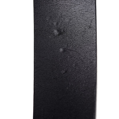 Gucci Margaux Calfskin Studded Interlocking G 30mm Belt 90 36 Black 5 of 6