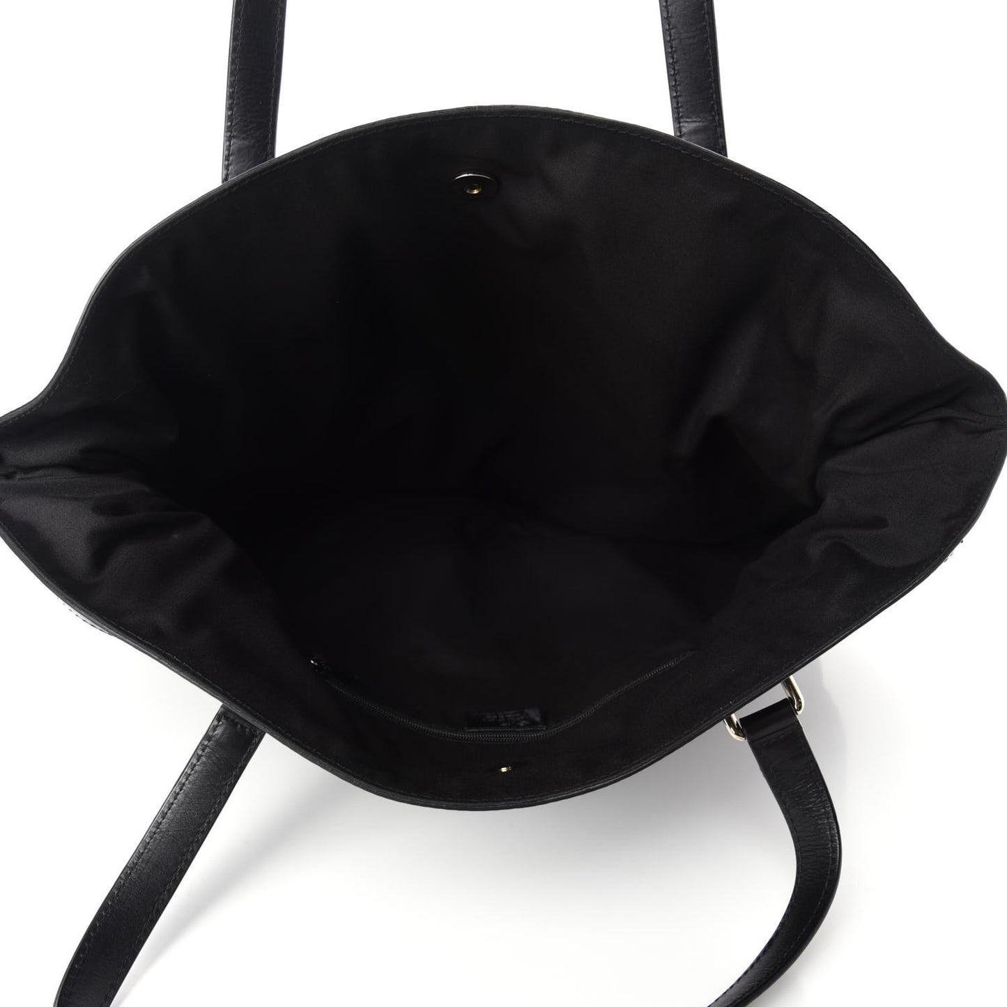 Guccissima Full Moon Tote Black