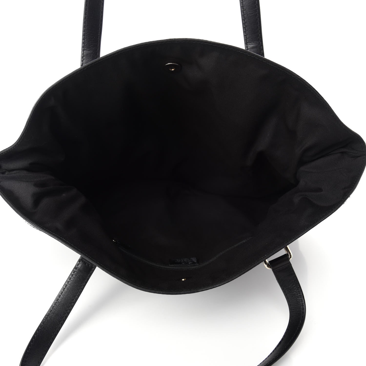 Gucci Guccissima Full Moon Tote Black 5 of 10