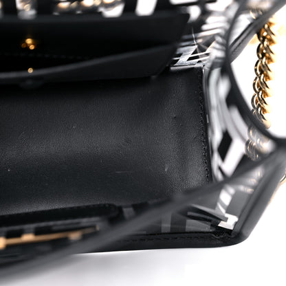 Fendi TPU FF Vitello Century F is Fendi Small Kan I Shoulder Bag Black 9 of 13