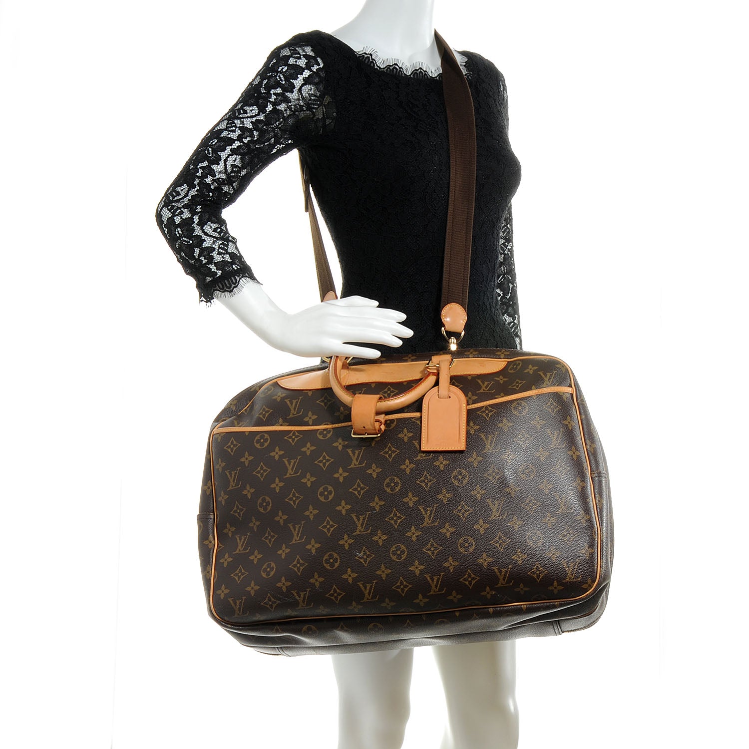 Louis Vuitton Monogram Alize 24 Heures Luggage 2 of 9